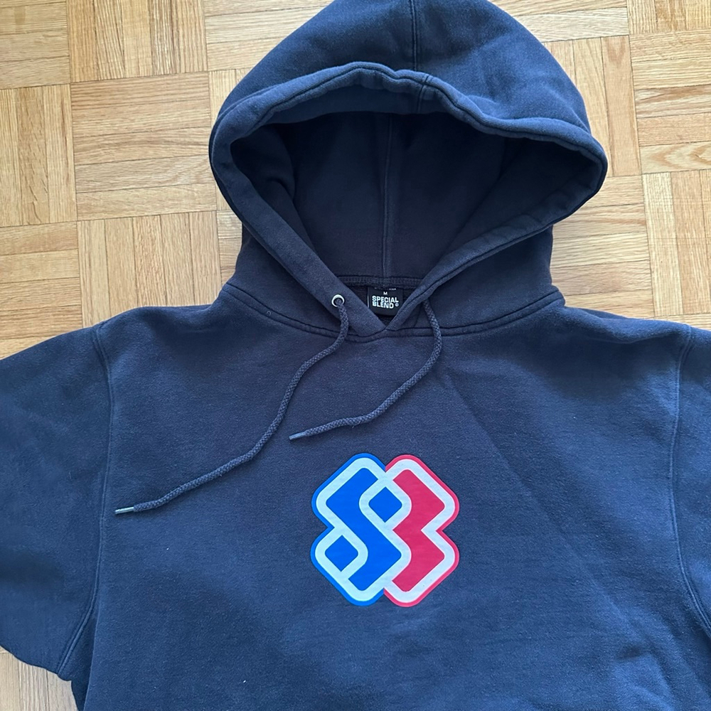 Vintage y2k Special Blend Snowboards Hoodie Size Medium - Picture 2 of 4